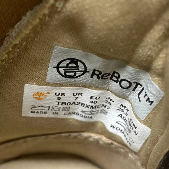 NEW TIMBERLAND  Roxie Lane Chelsea Boots Size 9M Ankle Pull-On Comfort Beige - Picture 2 of 6